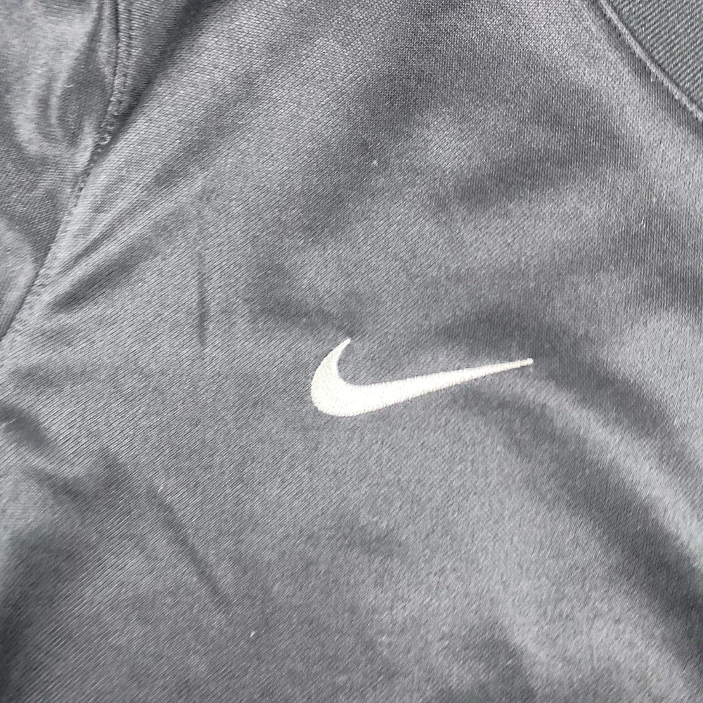 Nike Dri-Fit‎ Football Soccer Jersey Womens Large Black White Short Sleeve